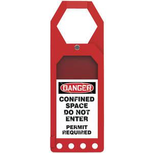 ACCUFORM SIGNS TSS912 Secure Status Tag Holder 10 x 3-1/2 | AD4TPK 43Z248