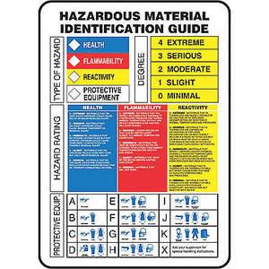 ACCUFORM SIGNS ZFD842VS Chemical Label 14 Inch H 10 Inch Width | AF4LYQ 9AN60