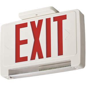 ACUITY LITHONIA ECBR LED M6 Exit Sign With Emergency Lights 3w Red | AA7XNH 16U220