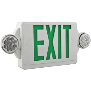 ACUITY LITHONIA LHQM LED G Exit Sign With Emergency Lights 3w Green | AE2RHN 4ZDA8