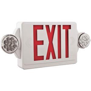 ACUITY LITHONIA LHQM LED R HO Exit Sign With Emergency Lights 5w Red | AE2RHM 4ZDA7