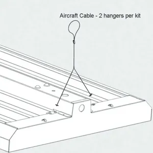 ACUITY LITHONIA MHYTGB10 WWGR Cable Aircraft 10 Feet | AE7FYQ 5YA13