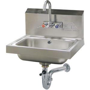 ADVANCE TABCO 7-PS-50 Hand Sink Wall 17-1/4 Inch Length 15-1/4 Inch Width | AC9YQE 3LMR4
