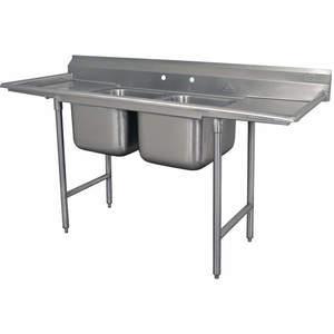 ADVANCE TABCO 9-2-36-24RL Scullery Sink With Drainboards 85 Inch Length | AF4QYY 9GD14