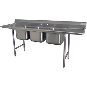ADVANCE TABCO 9-3-54-24RL Scullery Sink With Drainboards 103 Inch Length | AF4FJM 8UTJ9