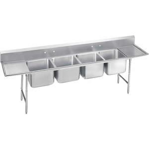 ADVANCE TABCO 9-4-72-24RL Scullery Sink With Drainboards 122 Inch Length | AF4ZJA 9RZ30