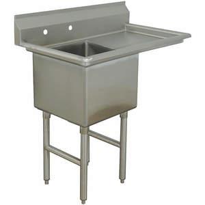 ADVANCE TABCO FC1-2424-24R-X Scullery Sink Stainless Steel 30 Inch Width | AA3TAD 11U365