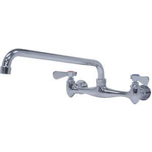 ADVANCE TABCO K1-GR Splash Mounted Faucet 12 Inch Long | AC9YQH 3LMR7