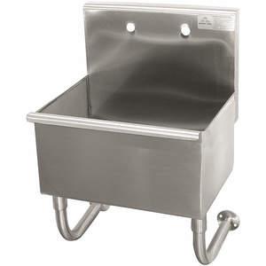 ADVANCE TABCO WSS-16-25 Utility Sink Stainless Steel 22 Inch Length | AA3RZA 11U339