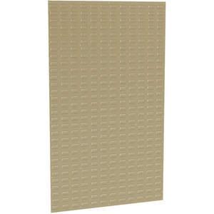 AKRO-MILS 30161BEIGE Louvered Panel, 36 Inch Width, 5/16 Inch Length, 61 Inch Height, Gray | AA2AEM 10A138