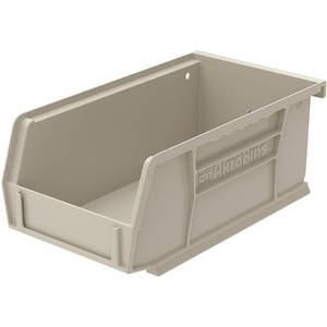 AKRO-MILS 30220STONE Hang/Stack Bin, 7-3/8 Inch Length, 4-1/8 Inch Width, 3 Inch Height, Stone | AB3MWB 1UGN1