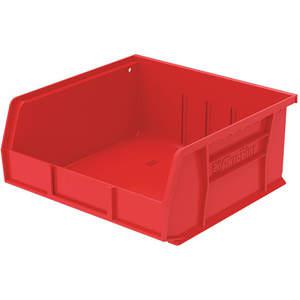 AKRO-MILS 30235RED Hang/Stack Bin, 10-7/8 Inch Length, 11 Inch Width, 5 Inch Height, Red | AE6ZEX 5W865