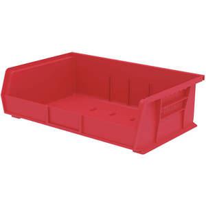 AKRO-MILS 30255RED Hang/Stack Bin, 5 Inch Height, 16-1/2 Inch Width, 10-7/8 Inch Length, Red | AC3EAE 2RV86