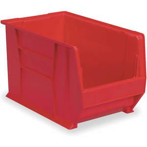 AKRO-MILS 30283RED Super Size Bin, 20 Inch Length, 18-3/8 Inch Width, 12 Inch Height, Red | AC8HZD 3AJ53