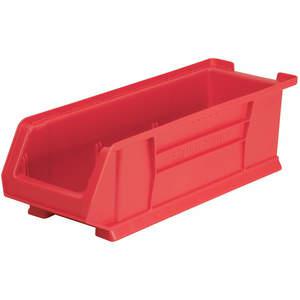 AKRO-MILS 30284RED Super Size Bin, 23-7/8 Inch Length, 8-1/4 Inch Width, 7 Inch Height, Red | AA2AAX 10A040
