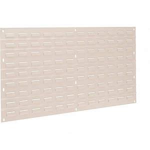 AKRO-MILS 30636BEIGE Louvered Panel, 35-3/4 Inch Width, 5/16 Inch Length, 19 Inch Height | AD8GQV 4KEP2