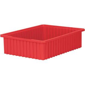 AKRO-MILS 33226RED Divider Box, 22-3/8 Inch Length, 17-3/8 Inch Width, 6 Inch Height, Red | AC3DYV 2RV48
