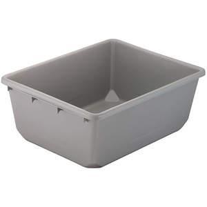 AKRO-MILS 34240GREY Nesting Container, 19 Inch Length, 24 1/2 Inch Width | AF3PLX 8AHX0
