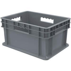 AKRO-MILS 37288GREY Container, 15-3/4 Inch Length, 11-3/4 Inch Width, 8-1/4 Inch Height, Gray | AE7JRB 5YN07