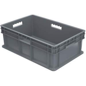 AKRO-MILS 37688GREY Container, 23-3/4 Inch Length, 15-3/4 Inch Width, Gray | AE7JRL 5YN16