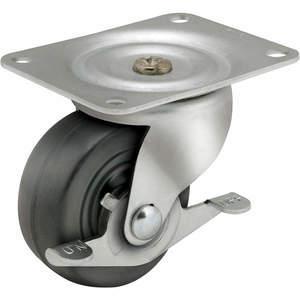 ALBION 01RN02041S003G Swivel Plate Caster With Brake 150 Lb 2 Inch Diameter | AC6DUR 33H636