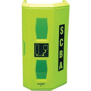 ALLEGRO SAFETY 4150 SCBA Wall Case, Linear Ldpe, Green | AD2EGZ 3NPY7