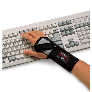 ALLEGRO SAFETY 7110-01 Wrist Support, LeFeet, Small, 5-1/2 x 6-1/2 Inch Size, Black | AG8FAD