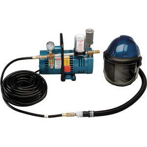 ALLEGRO SAFETY 9247-01 One Worker Deluxe Shield System, 50 Feet Hose, 15 PSI Pressure | AF7ZFZ 23UA35