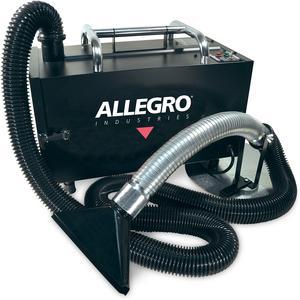 ALLEGRO SAFETY 9450-HE Portable Fume Extractor, With HEPA Filter | AG8FGW