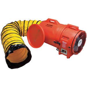 ALLEGRO SAFETY 9546-25 DC Plastic Axial Blower, 12 Inch Dia., With Canister and 25 Feet Ducting | AG8FVG