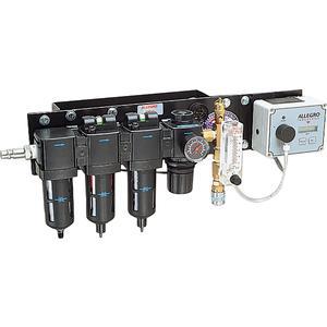 ALLEGRO SAFETY 9875-40 Wand-Luftfiltrationspaneel, mit CO-Monitor, 5 Arbeiter | AG8GGD