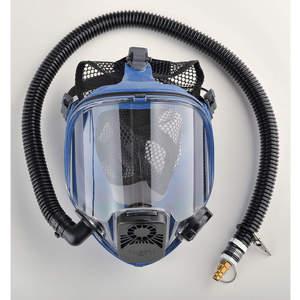 ALLEGRO SAFETY 9901 Vollgesichts-Atemschutzmaske, Zuluft, Niederdruck, hochschlagfeste Polycarbonatlinse | AD2ZCV 3WYK8