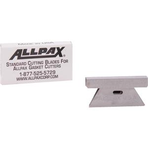ALLPAX GASKET CUTTER SYSTEMS AX1600 Standard Duty Cutting Blades, 2 Inch Length x 1.1 Inch Width, 6 Pack | AG8XTU