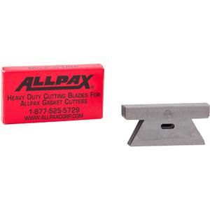 ALLPAX GASKET CUTTER SYSTEMS AX1601 Heavy Duty Cutting Blades, 2 Inch Length x 1.1 Inch Width, 6 Pack | AG8XTV