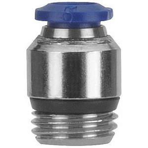 ALPHA FITTINGS 87010-53-02 Male Connector Push Connector 1/8 Size 5/32 Pk5 | AE6QWV 5UPL3