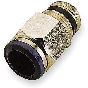 ALPHA FITTINGS 88000-06-04 Male Connect 3/8 Inch Tube/mnpt Brass - Pack Of 10 | AE9UTM 6MN05