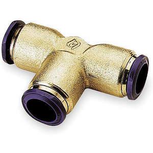 ALPHA FITTINGS 88230-02 Union Tee 1/8 Inch Tube Brass - Pack Of 10 | AE9URV 6MM87