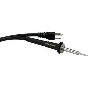 AMERICAN BEAUTY TOOLS 3108-25 Soldering Iron 6.5 inch Length Black/Silver | AG9FBP 19YP64