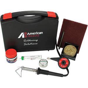 AMERICAN BEAUTY TOOLS PSK50 Soldering Kit 50w Iron Plated Copper Tip | AF6MXJ 19YP62