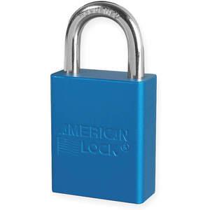 AMERICAN LOCK A1105BLU Lockout Padlock Keyed Different Blue 1/4 Inch Diameter | AD7HUZ 4ENA5