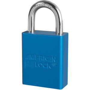 AMERICAN LOCK A1105KAS3BLU Lockout-Vorhängeschloss, gleichschließend, blau, 1/4 Zoll – 3er-Pack | AE9TJX 6MCJ6
