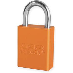 AMERICAN LOCK A1105KAORJ Lockout Padlock Keyed Alike Orange 1/4 Inch Diameter | AD7HVM 4ENC8