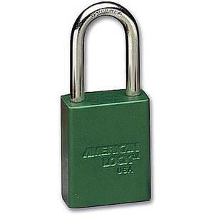 AMERICAN LOCK A1106KAGRN SETOF12 Lockout-Vorhängeschloss, gleichschließend, grün, 1/4 Zoll – 12er-Pack | AF3NUQ 8A593