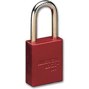 AMERICAN LOCK A1106KARED SETOF12 Lockout Padlock Keyed Alike Red 1/4 Inch - Pack Of 12 | AF4MGT 9CEF6