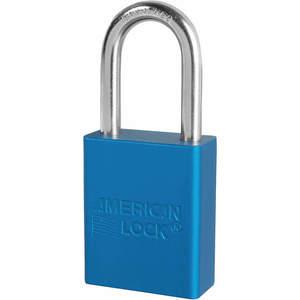 AMERICAN LOCK A1106KAS6BLU Lockout-Vorhängeschloss, gleichschließend, blau, 1/4 Zoll – 6er-Pack | AF3NWB 8A822