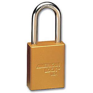 AMERICAN LOCK A1106KAYLW SETOF12 Lockout-Vorhängeschloss, gleichschließend, Gold, 1/4 Zoll – 12er-Pack | AF6BNZ 9W602