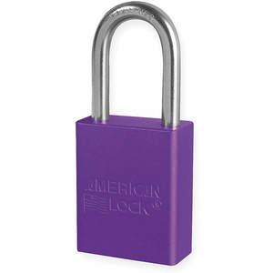 AMERICAN LOCK A1106PRP Lockout-Vorhängeschloss mit unterschiedlichem Schlüssel, violett, 1/4 Zoll Durchmesser | AD7HUW 4ENA2