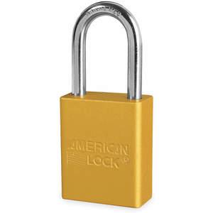 AMERICAN LOCK A1106KAYLW22165 Lockout-Vorhängeschloss, gleichschließend, gelb, 1/4 Zoll Durchmesser | AB3GZU 1TDC4