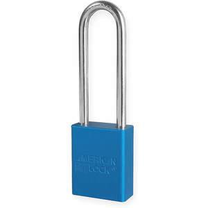 AMERICAN LOCK A1107BLU Lockout Padlock Keyed Different Blue 1/4 Inch Diameter | AD7HVU 4END5