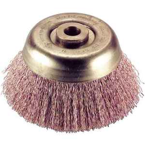 AMPCO METAL CB-45-CT Crimped Wire Cup Brush 4 Inch 0.014 Inch | AD9GFA 4RPR9
